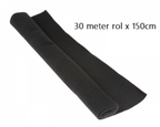 ACV - Bekledingsstof 30mtr x 150cm zwart