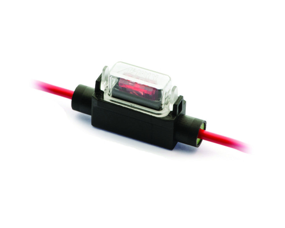 mini zekeringhouder met kapje 2,5 mm in blister
