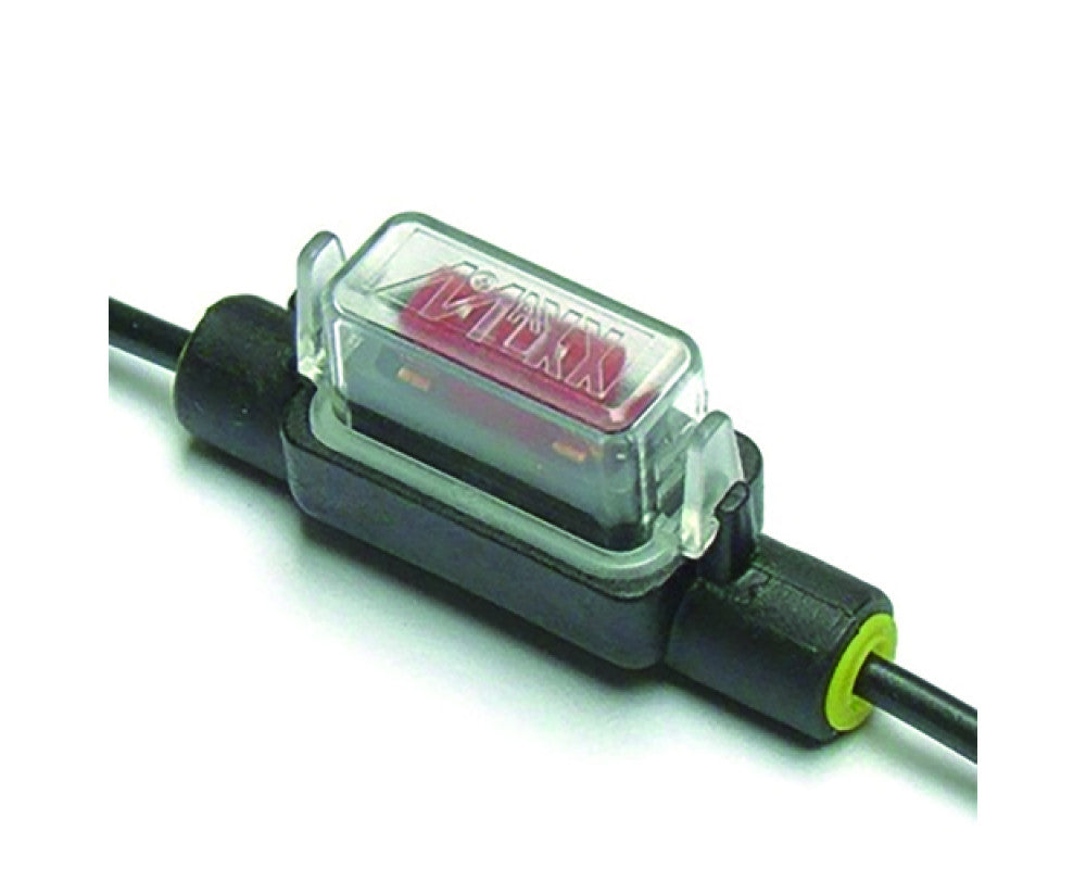 zekeringhouder LP 1,5 mm zwarte kabel 135 mm in blister
