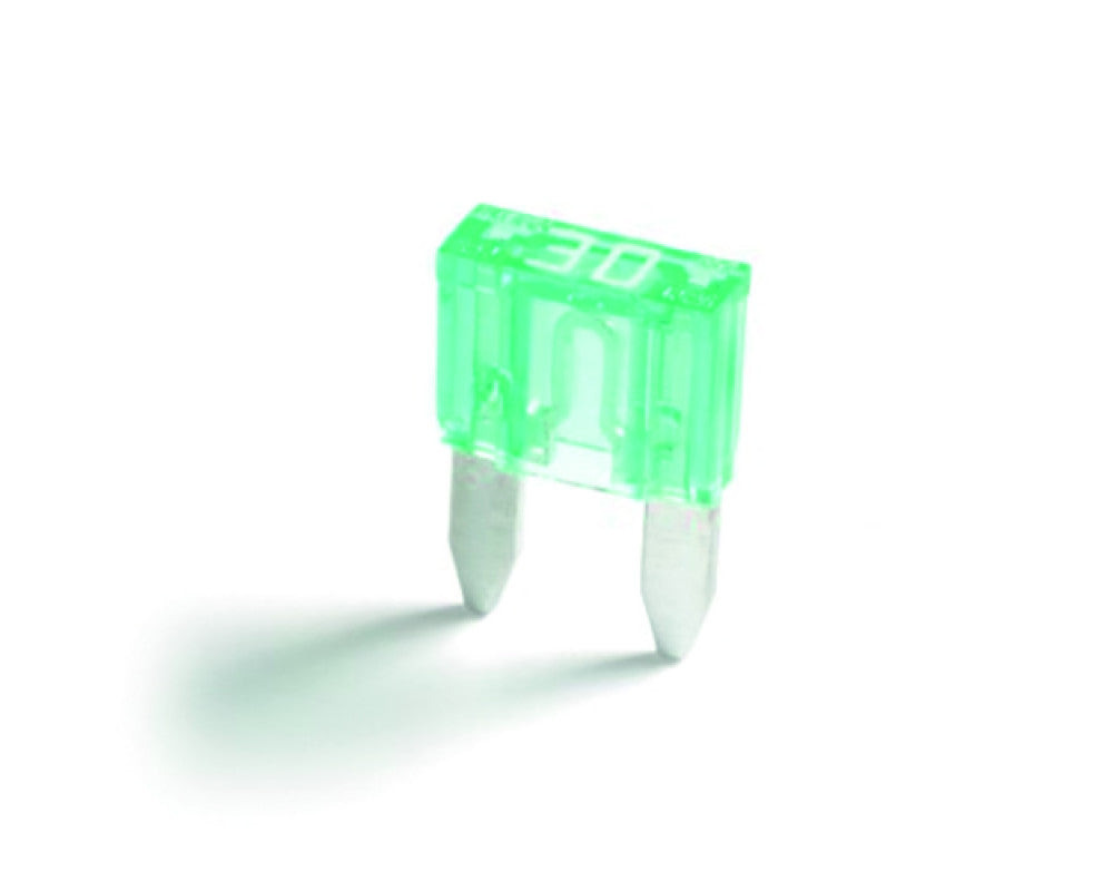 mini zekering 30 ampère 5 stuks in blister