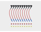 Recoil zekeringhouder bypass ACN 10x (incl 10x 10A & 10x 20A zekeringen)