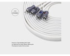 Recoil Marine OFC RCA Cinch Cable 4-Channel 510cm