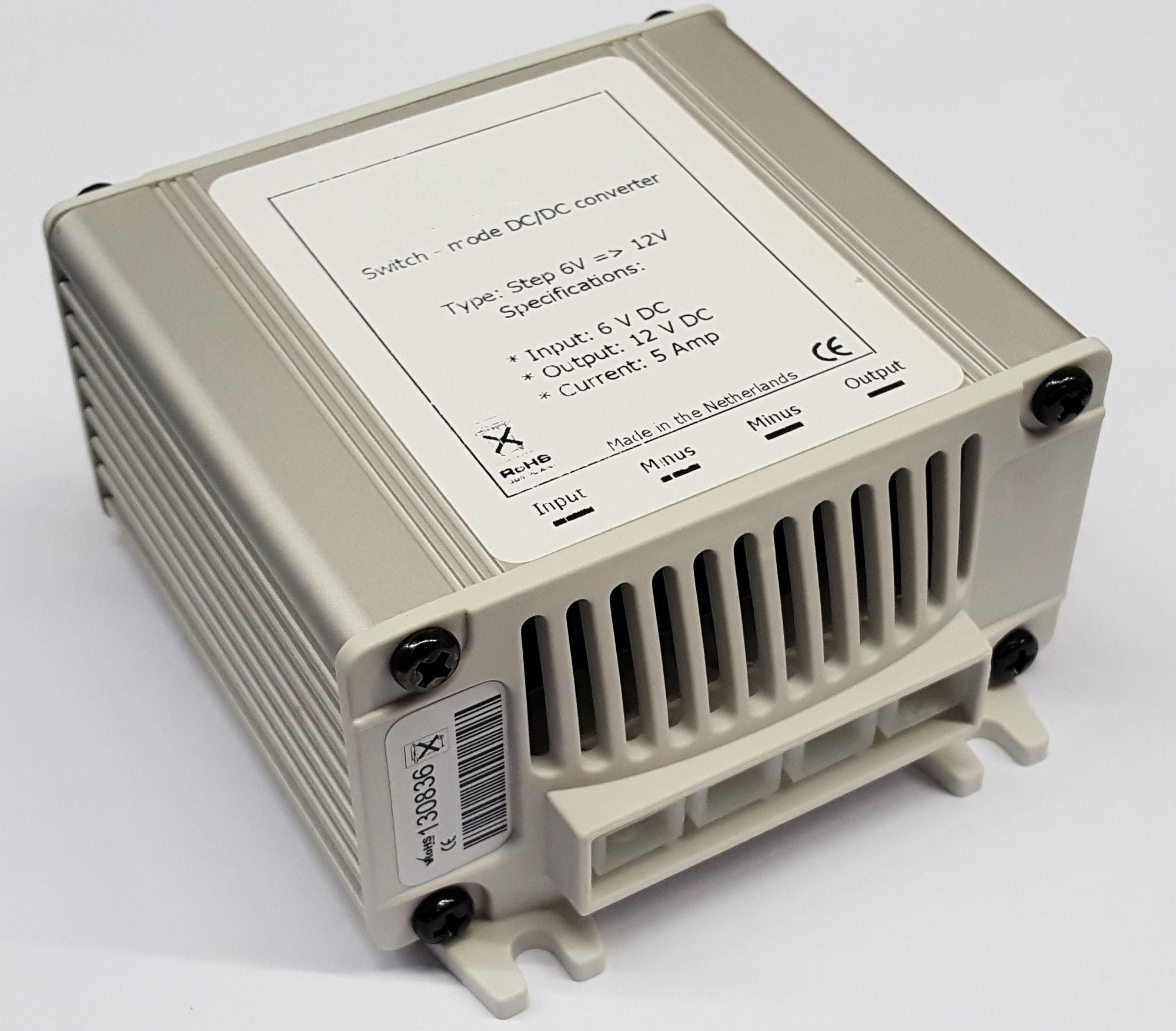 StepUp Converter input 6 - 8Volt - Output 12Volt 5Amp