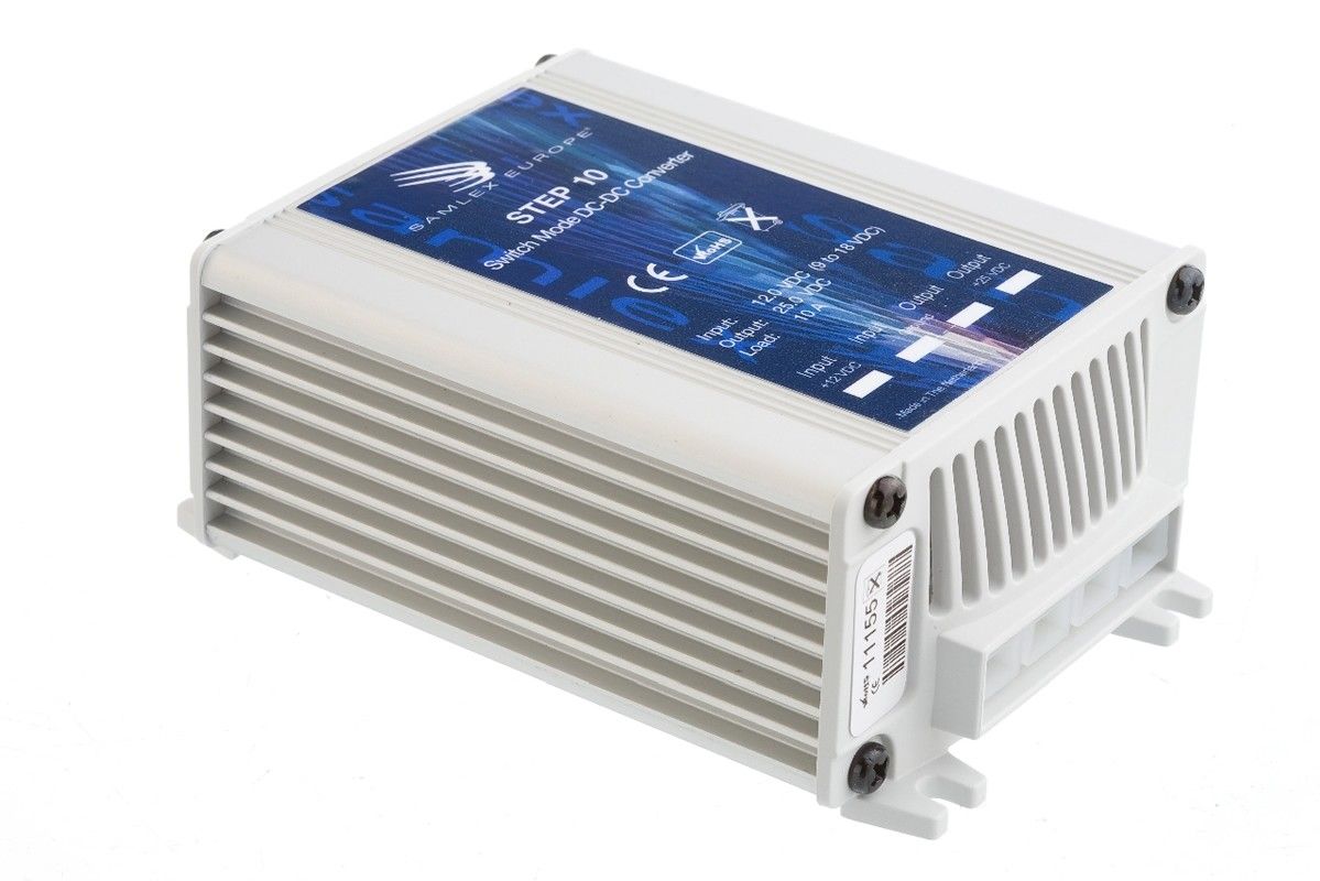 Omvormer Step up 10 9-18vdc in > 25vdc output 10amp
