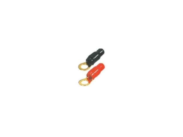AUDIO SYSTEM 8mm Ring kabelschoen: 35mm². 1x zwart + 1x rood afbeelding 3