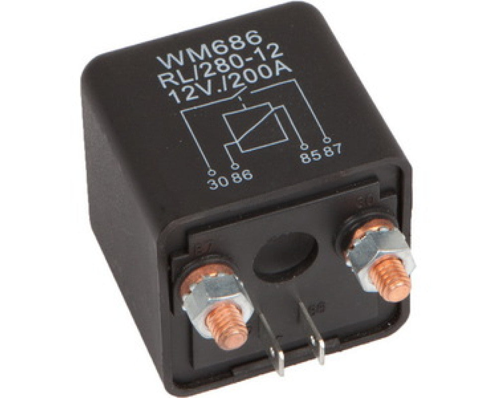 AUDIO SYSTEM CUT OFF Relay with 200A Switch Power afbeelding 2