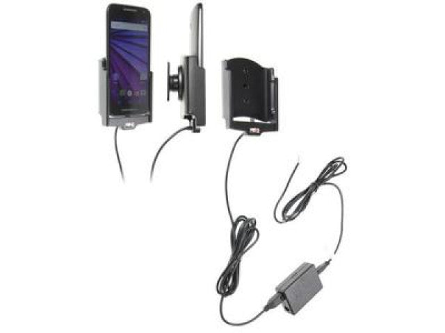 Brodit - Motorola Moto G (3rd Gen) Actieve houder met vaste voeding - Telefoon- & Tablethouder - artikel 513761 - afbeelding