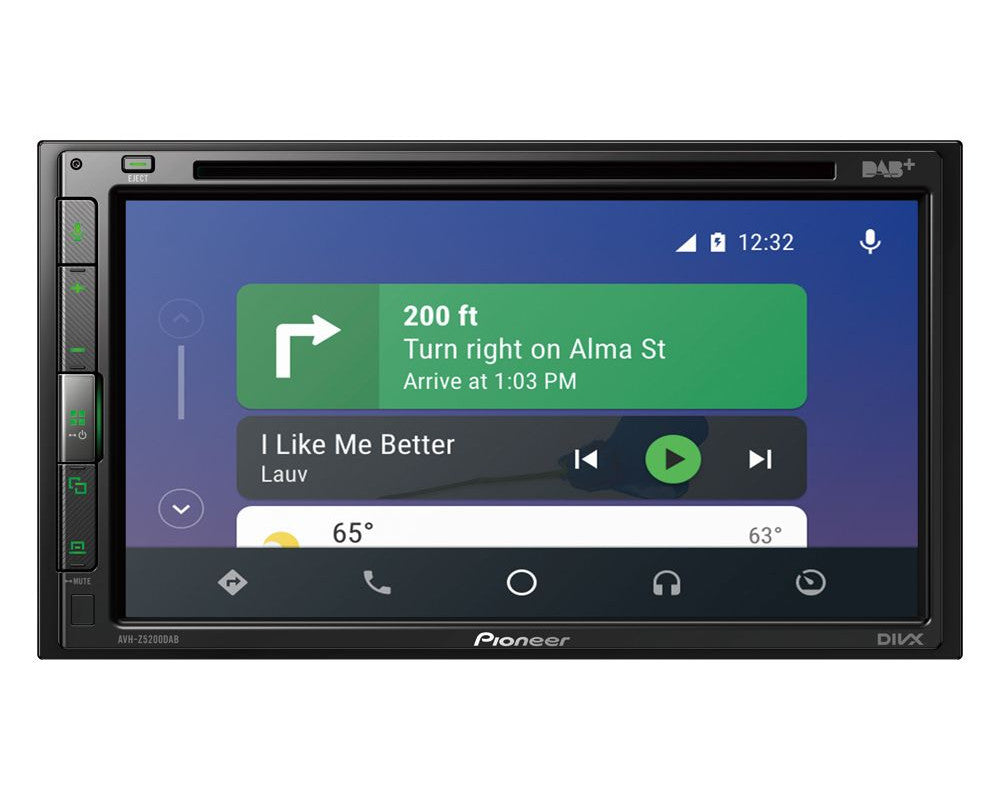 Pioneer AVH-Z5200DAB - Multimediaspeler - Dubbel Din - Apple Car Play - Bluetooth