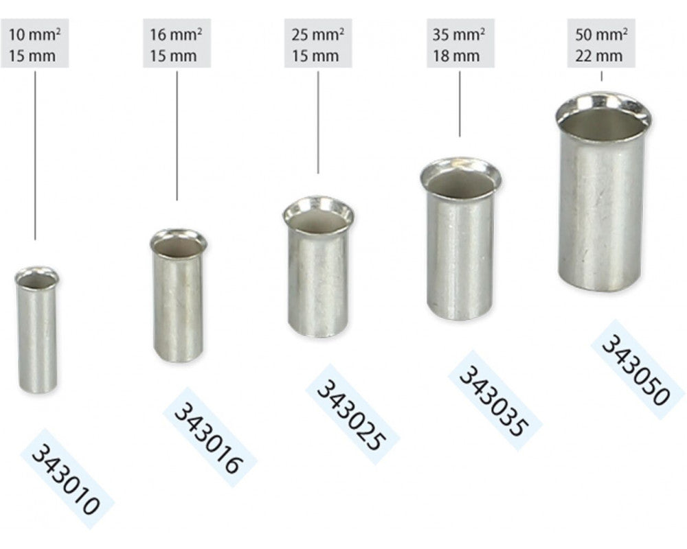Adereindhuls Ongeïsoleerd 35.0 mm² (100 stuks)