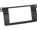 2-DIN Paneel BMW 3-Serie E46 1998-2007 - Kleur: zwart