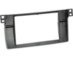 2-DIN Paneel BMW 3-Serie E46 1998-2007 - Kleur: zwart