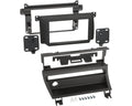 2-DIN Paneel BMW 3-Serie (E46) 1998-2007 - Kleur: zwart (METRA)