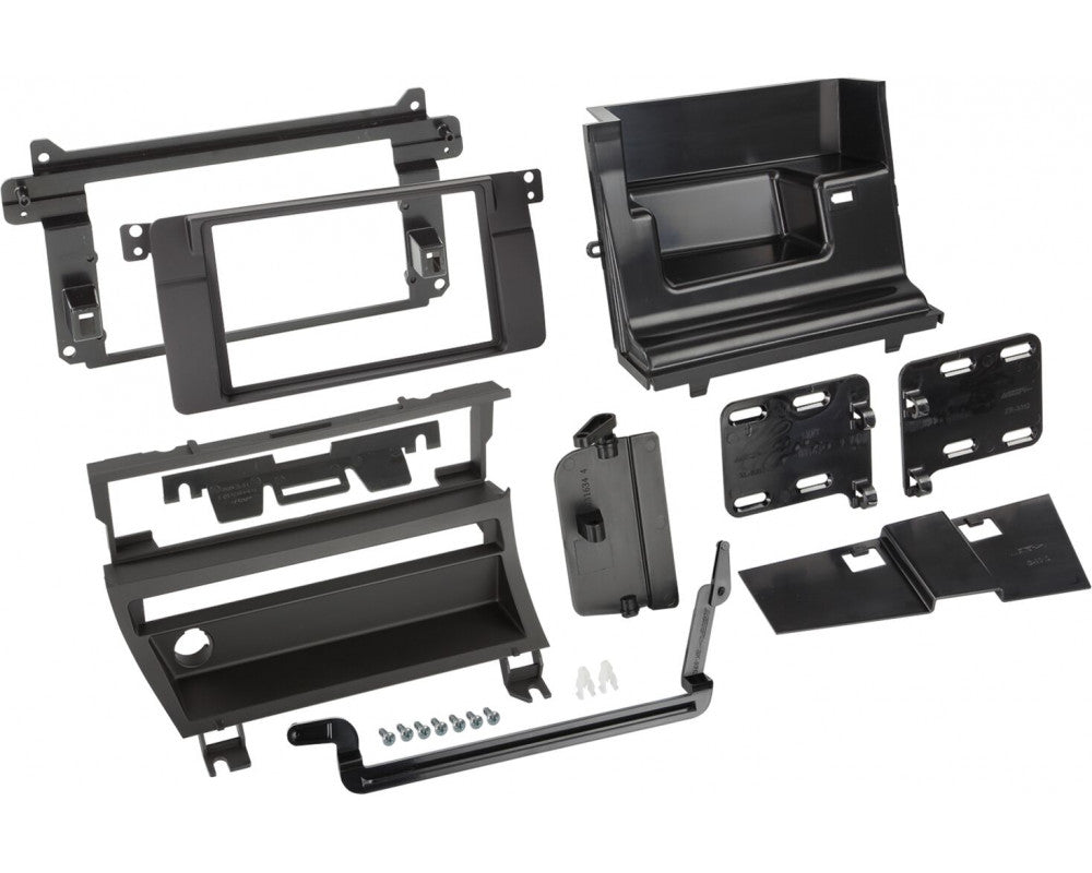 2-DIN Paneel BMW 3-Serie (E46) 1998-2006 Kleur: Zwart (METRA)