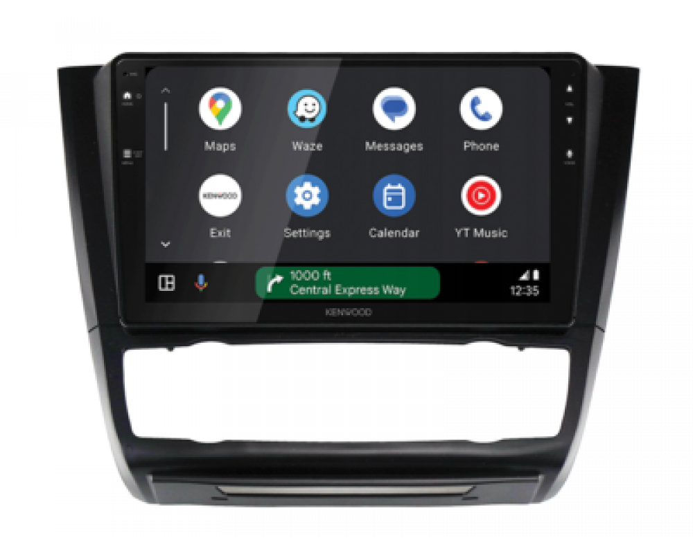 2-DIN 9" paneel BMW 1 serie 10/2007 - 10/2013 Climatronic