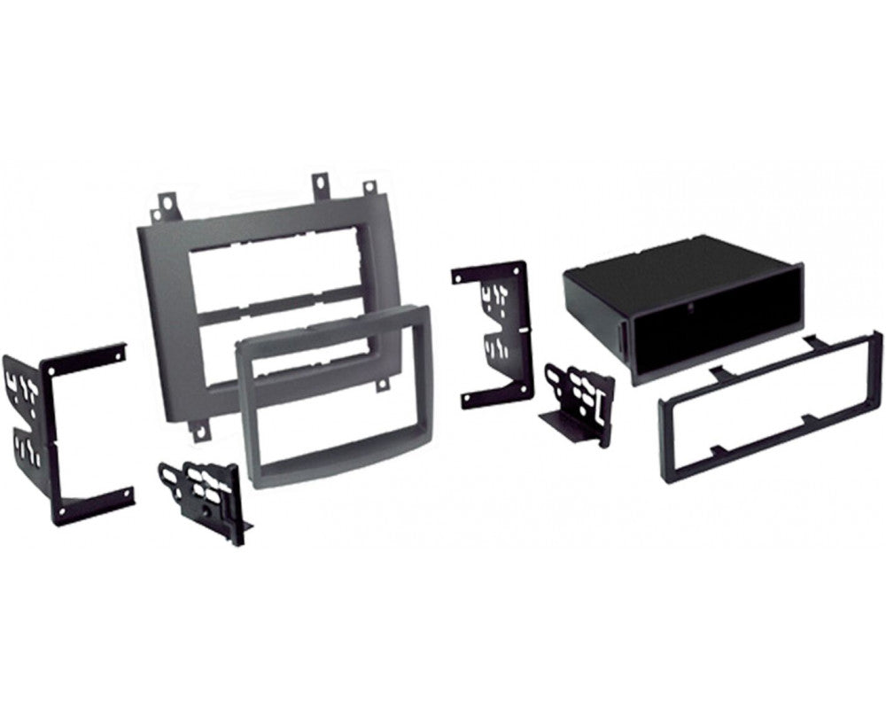 2-DIN Paneel Cadillac CTS (CTS1) / SRX (SRX1) Kleur: Grijs (METRA)