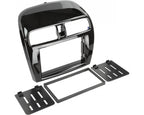 2-DIN Paneel Mitsubishi Space Star 2012-2019 Kleur: Piano black