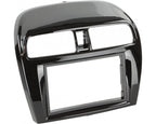 2-DIN Paneel Mitsubishi Space Star 2012-2019 Kleur: Piano black