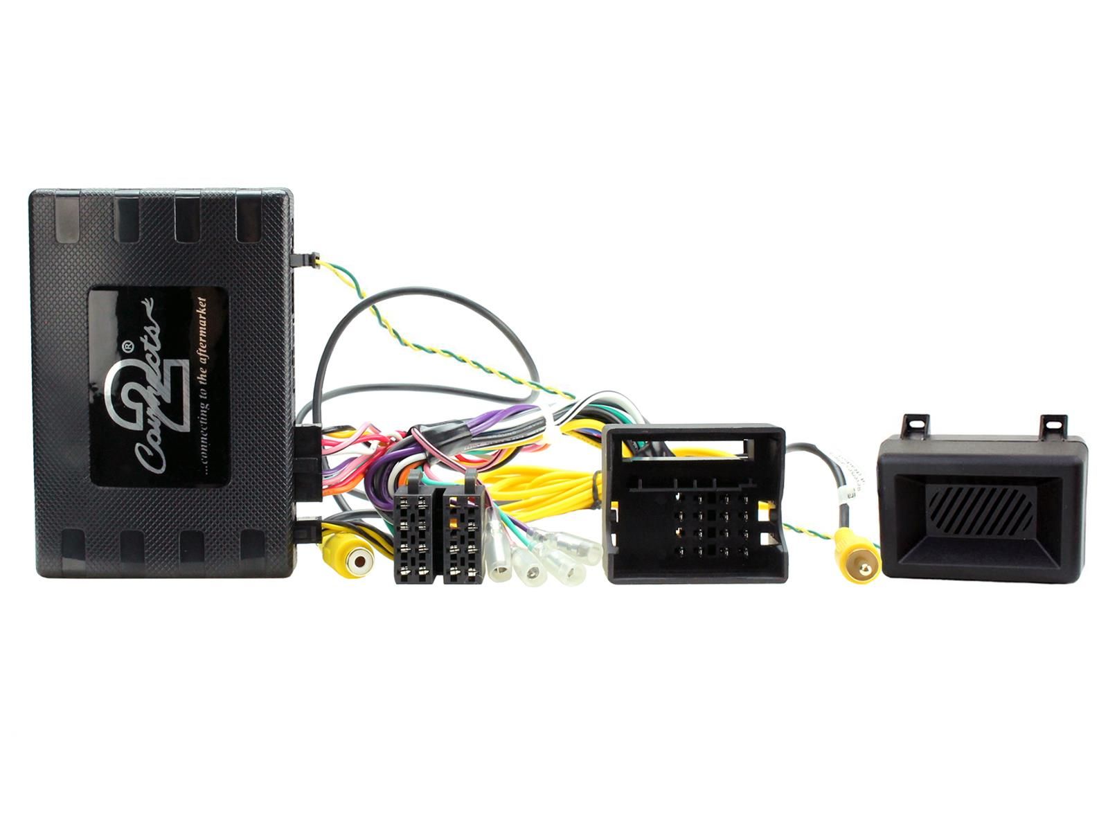 Infoadapter met ST.W.BED. Mini F56 14- OEM Navi+pdc/cam ret