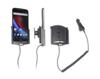 Brodit - Motorola Moto G4 / G Plus Actieve houder met 12/24V lader - Telefoon- & Tablethouder - artikel 512909