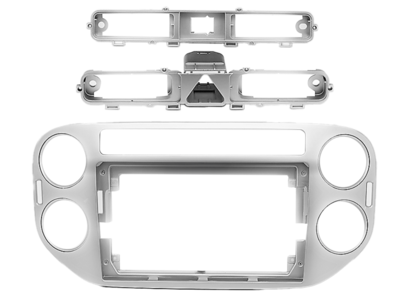ACV - 9" Kit VW Tiguan 06/2011-04/2016 zilver LFB/Antenne - 2-DIN Kit - artikel 691320-98-4 - afbeelding 4