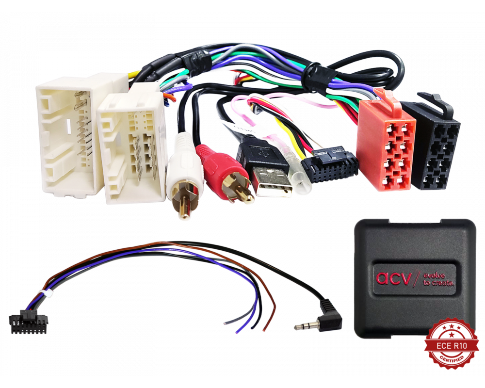 ACV - S.W.I. Hyundai/Kia Voertuigen 24Pin/18Pin Multilead - Stuurwielbedieningen - artikel 42xki015