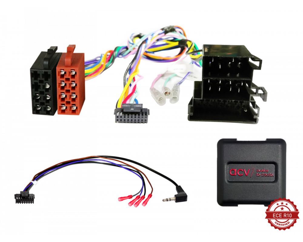 S.W.I. Mercedes voertuigen/VW ISO/Mini-ISO Multilead afbeelding 2