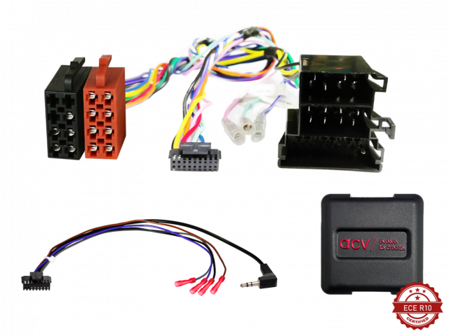 S.W.I. Mercedes voertuigen/VW ISO/Mini-ISO Multilead afbeelding 3