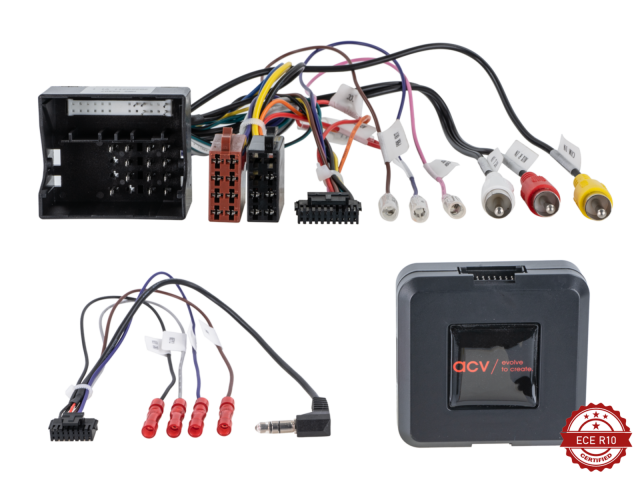 S.W.I. Peugeot-voertuigen 40-pins Quadlock zonder OEM apparaat afbeelding 3