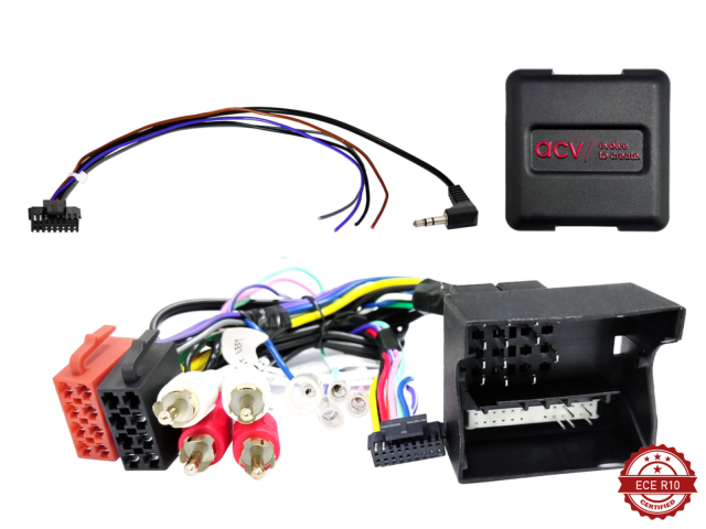 S.W.I. Audi A3/A4/A6/R8/TT Quadlock Multilead Amp >RCA afbeelding 3
