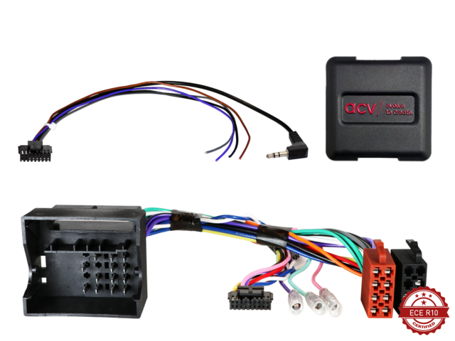ACV - S.W.I. Mercedes Fahrzeuge/Smart 40Pin Quadlock Multilead - Stuurwielbedieningen - artikel 42xvw012 - afbeelding 2
