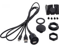 USB inbouwaansluiting/behuizing USB-A/USB-C los