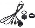 USB paneelaansluiting USB-A/USB-C los