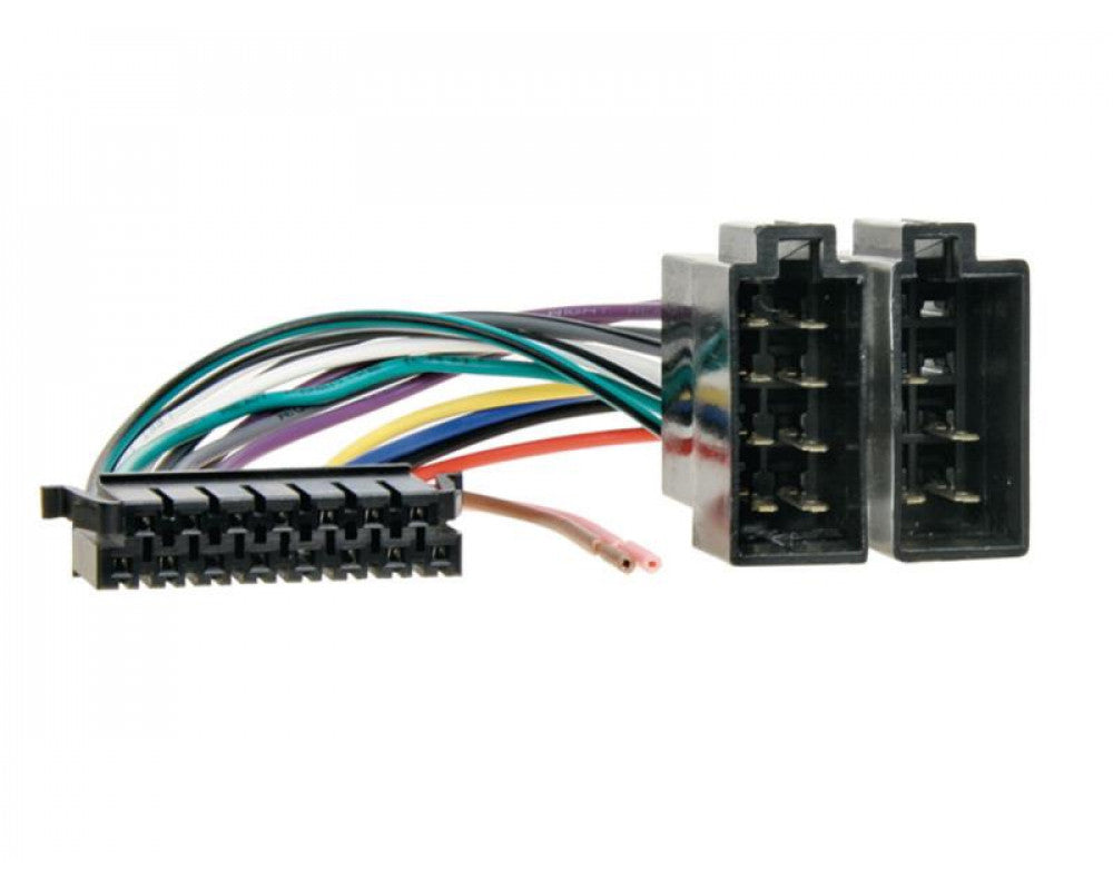 Radio Aansluitkabel -> ISO SONY 15 PINS LET OP: UITLOPEND ARTIKEL