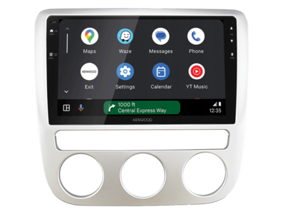 ACV - 9" Kit VW Scirocco enkele klimaatregeling II i-adapter - 2-DIN Kit - artikel 691320-96-8 - afbeelding 5