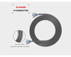 Recoil 18-AWG OFC Speaker Cable 9 aderig 1.3mm2, 6m