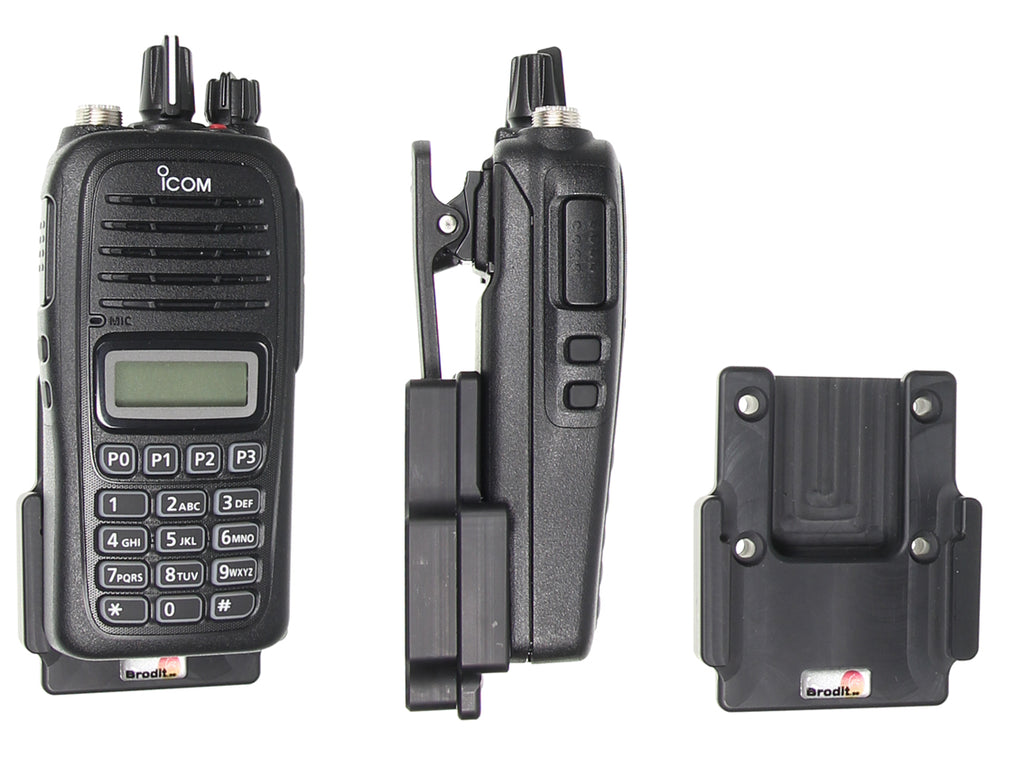 Brodit Passieve Houder 510677 - Portofoonhouder ICOM IC-F29SR / IC-F2000T / IC-F2000S / IC-F2000 / IC-F1000T