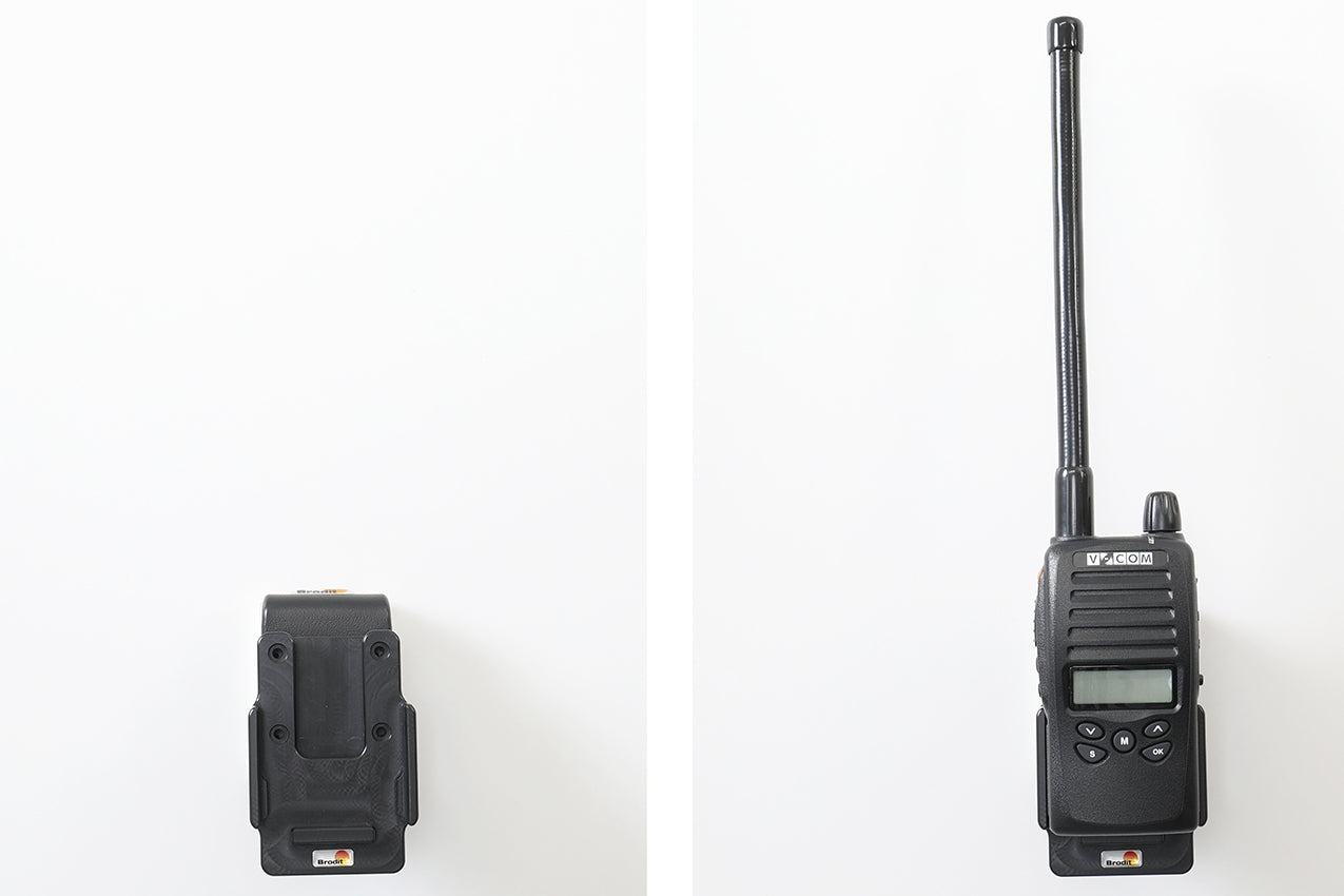 Brodit Passieve Houder 510991 - Portofoonhouder V-Com V-30 / Zodiac Neo BT 31