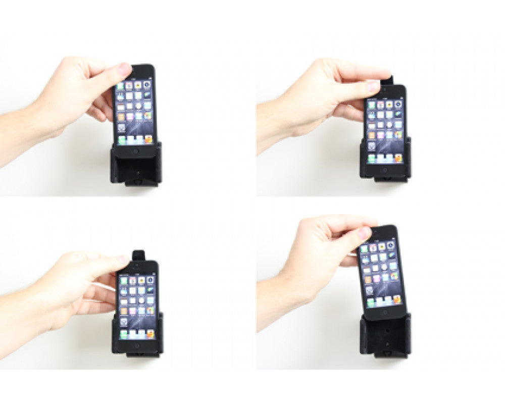 Brodit - Apple iPhone 5 / SE Passieve houder met swivelmount verticaal en horizontaal - Telefoon- & Tablethouder - artikel 51