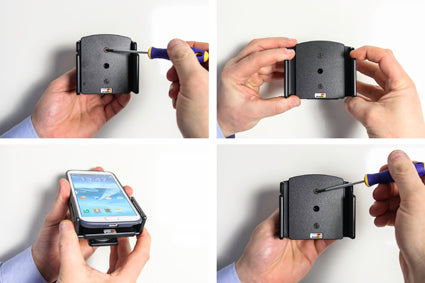 Brodit Passieve Houder 511479 - Telefoonhouder Samsung Galaxy S25+ / Galaxy S25 Ultra / Galaxy S24+ / Galaxy S24 Ultra