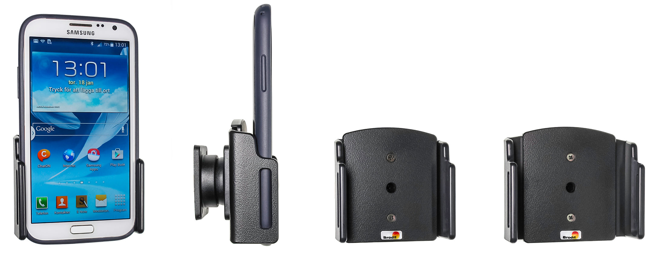 Passive holder with tilt swivel 511479