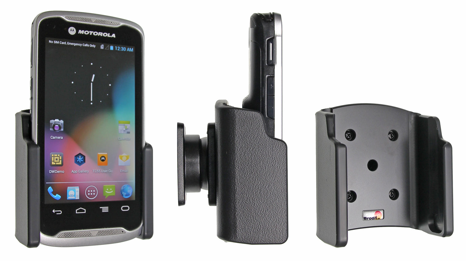 Passive holder with tilt swivel 511601