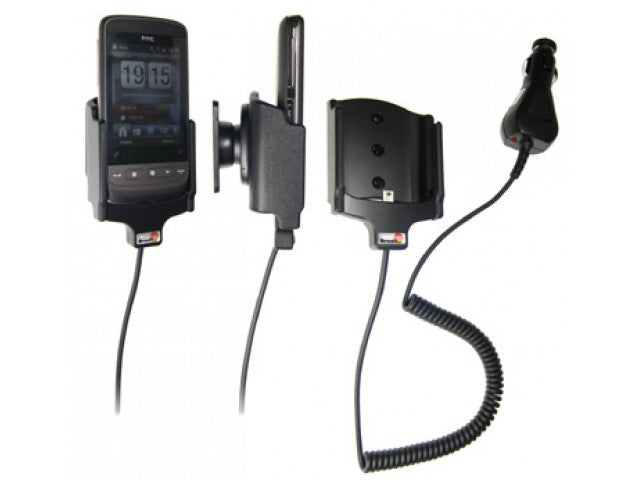 Brodit - HTC Touch 2 Actieve houder met 12/24V lader. Let op: Uitlopend artikel, Kan niet retour! - Telefoon- & Tablethouder