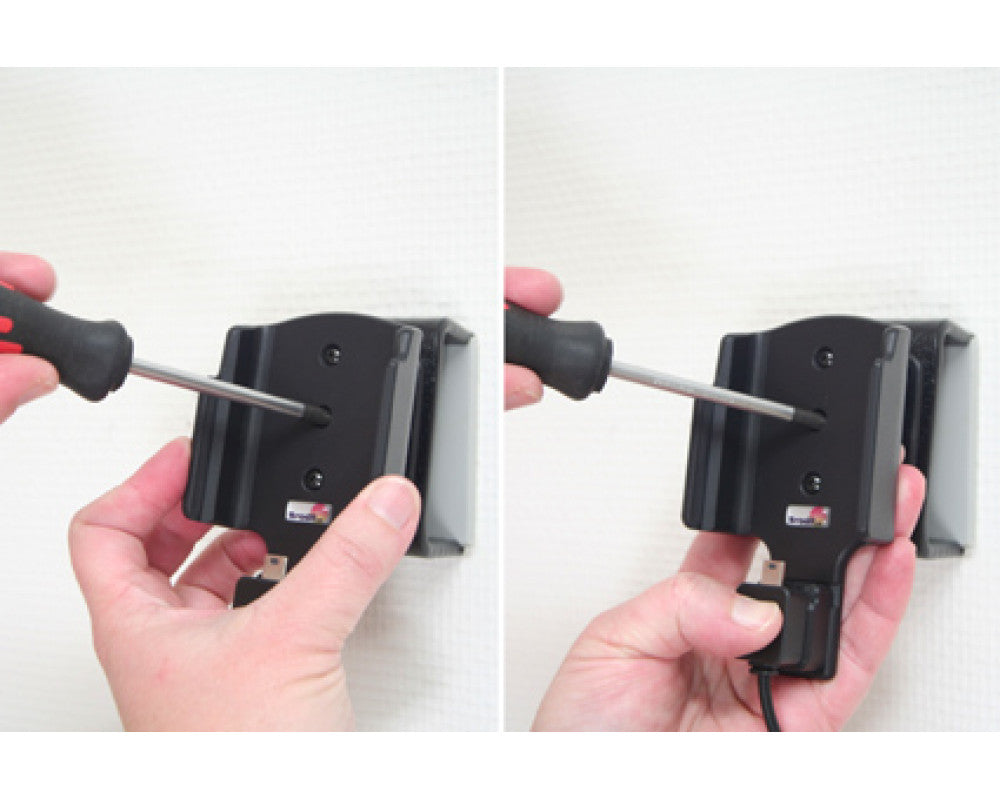 Brodit - HTC Touch Pro 2 Actieve houder met 12/24V lader. Let op: Uitlopend artikel, Kan niet retour! - Telefoon- & Tablethou
