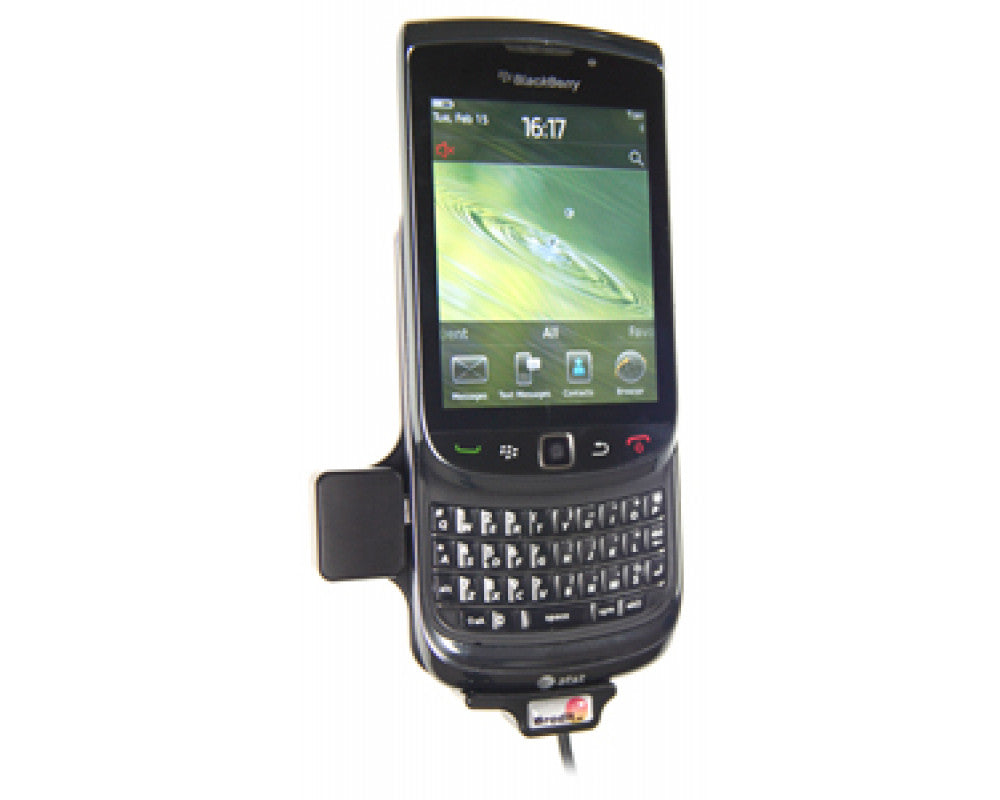 Brodit - BlackBerry Torch 9800 Actieve houder met 12/24V lader. Let op: Uitlopend artikel, Kan niet retour! - Telefoon- & Tab