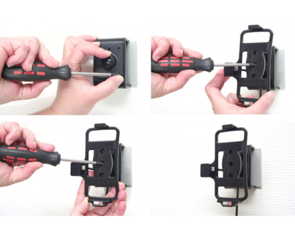 Brodit - HTC Desire S Actieve houder met 12/24V lader. Let op: Uitlopend artikel, Kan niet retour! - Telefoon- & Tablethouder