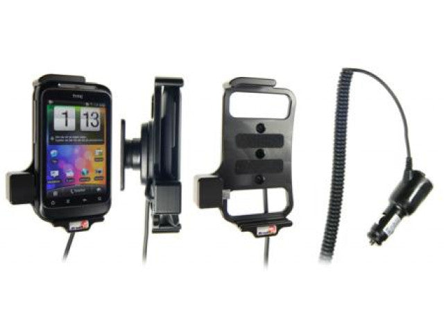 Brodit - HTC Wildfire S Actieve houder met 12/24V lader. Let op: Uitlopend artikel, Kan niet retour! - Telefoon- & Tablethoud