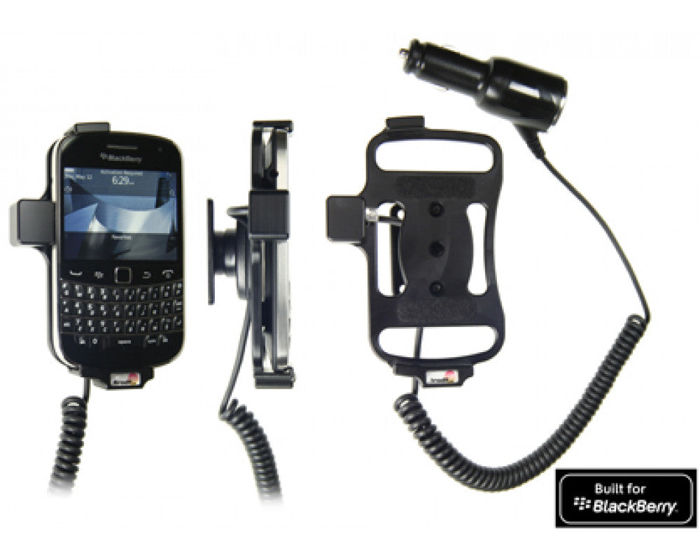 Brodit - BlackBerry 9900/9930 Actieve houder met 12/24V lader. Let op: Uitlopend artikel, Kan niet retour! - Telefoon- & Tabl