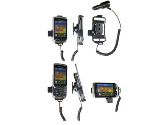 Brodit - BlackBerry 9800/9810 Actieve houder met 12/24V lader. Let op: Uitlopend artikel, Kan niet retour! - Telefoon- & Tabl