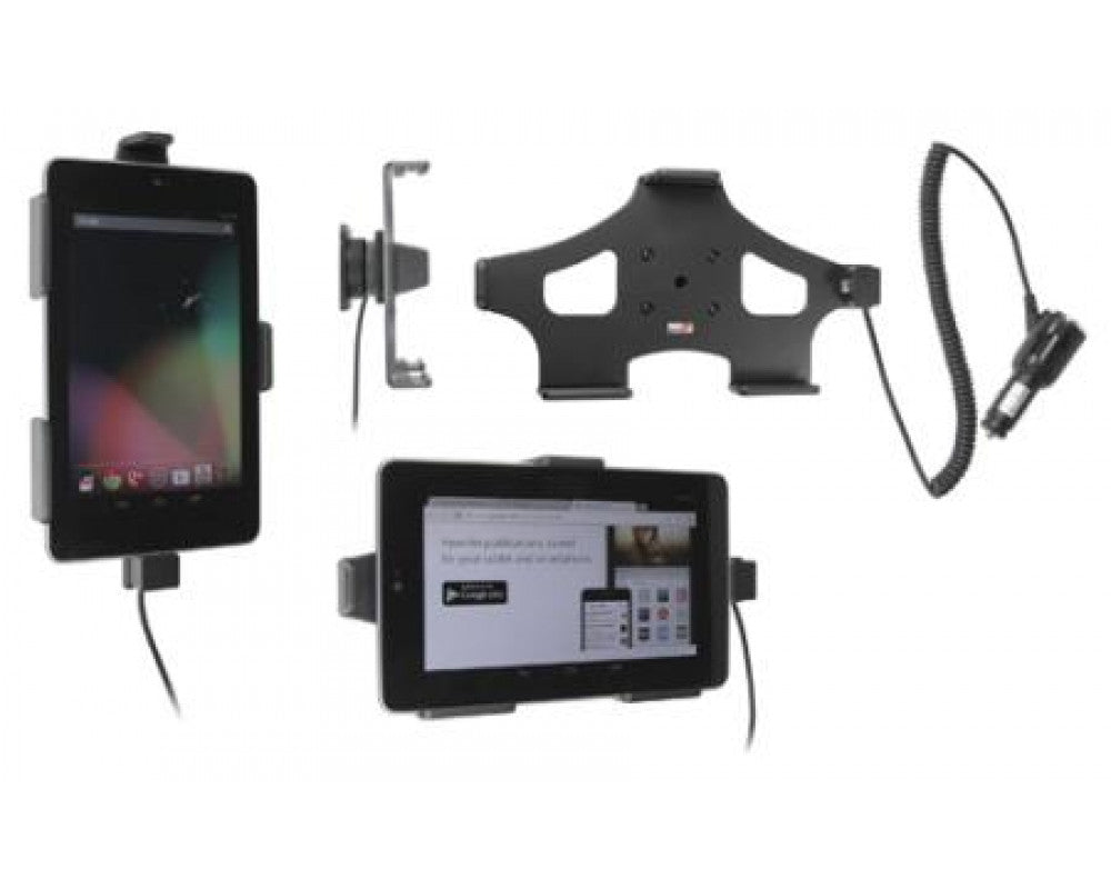 Brodit - Google Nexus 7 Actieve houder met 12/24V lader. Let op: Uitlopend artikel, Kan niet retour! - Telefoon- & Tablethoud