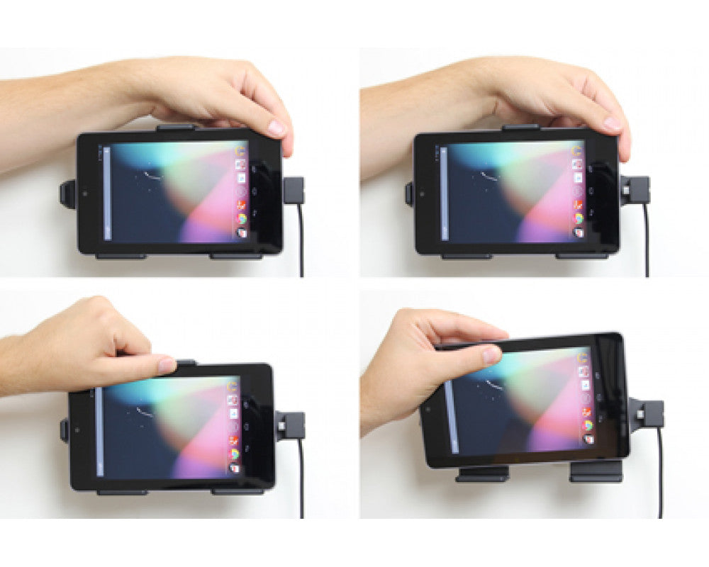 Brodit - Google Nexus 7 Actieve houder met 12/24V lader. Let op: Uitlopend artikel, Kan niet retour! - Telefoon- & Tablethoud